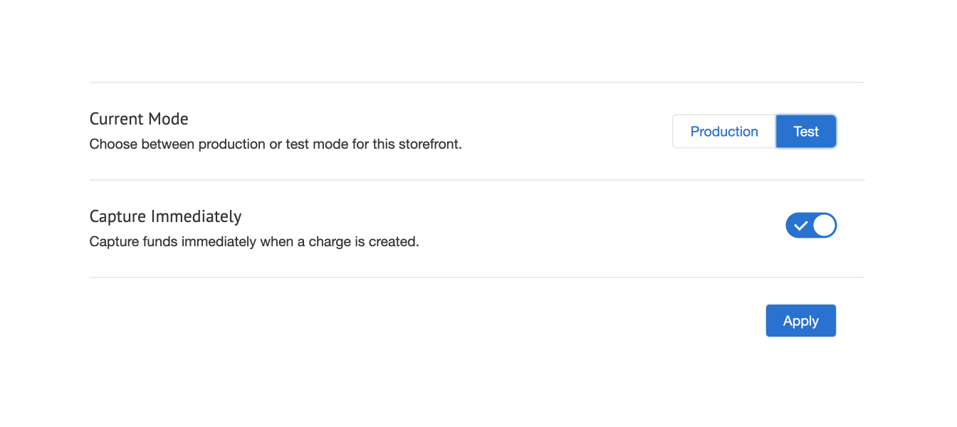 Integration example