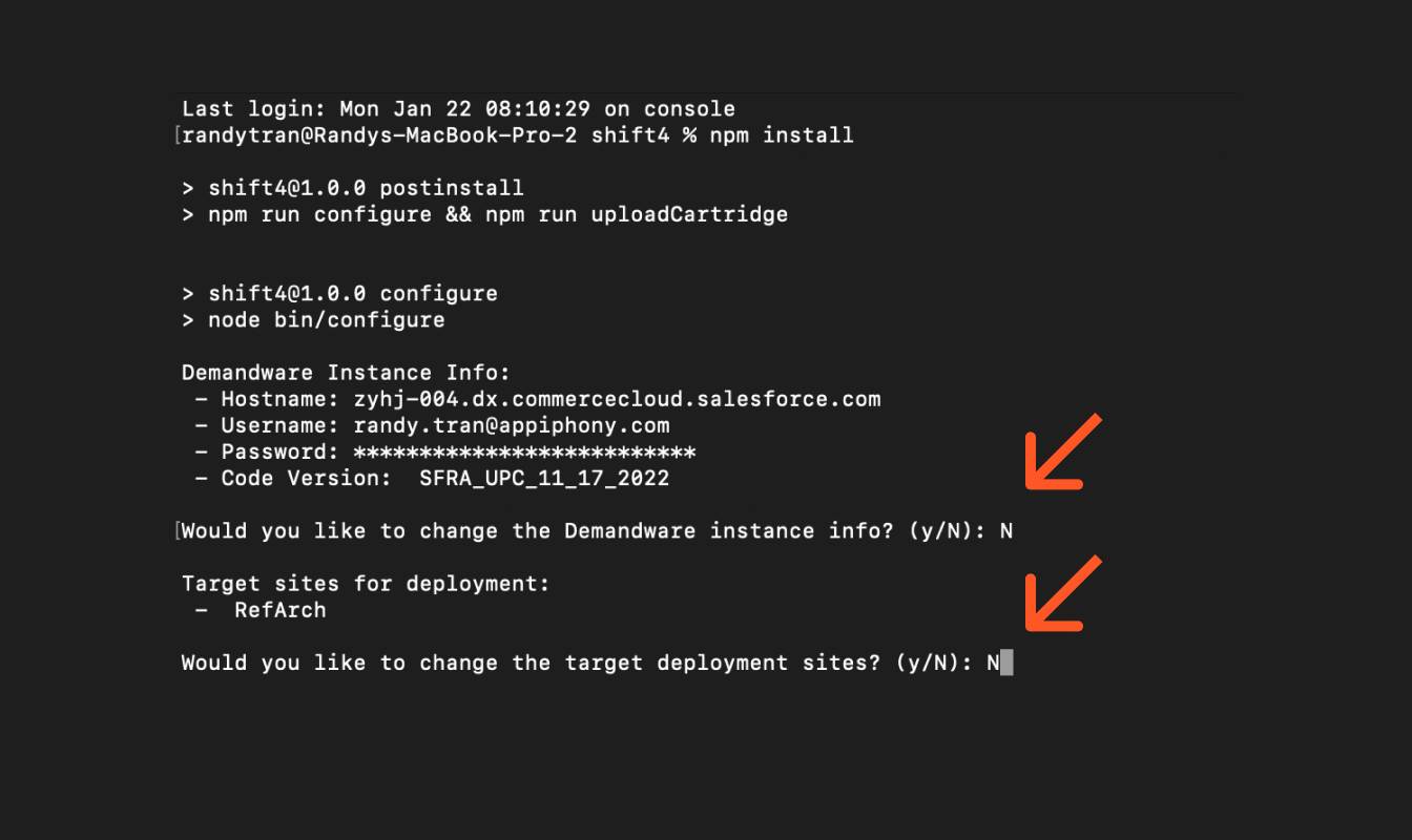 Integration example